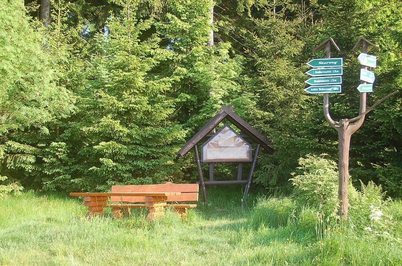 Ferienhaus Waldblick Siegmundsburg Buitenkant foto